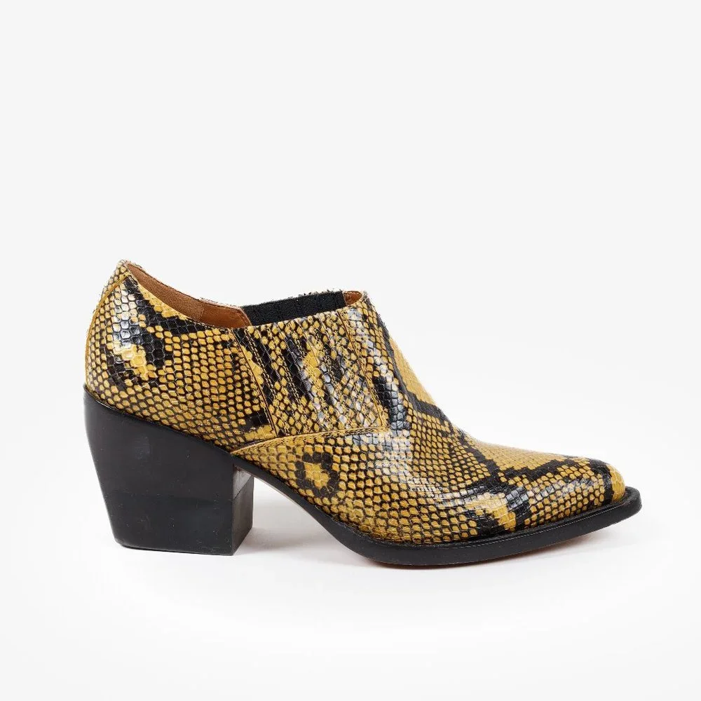 Chloé Rylee Short Python Boots - Picture 1 of 9